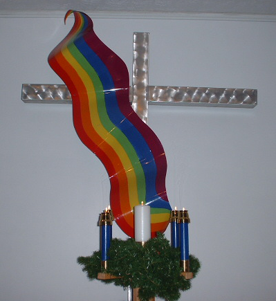 rainbow cross