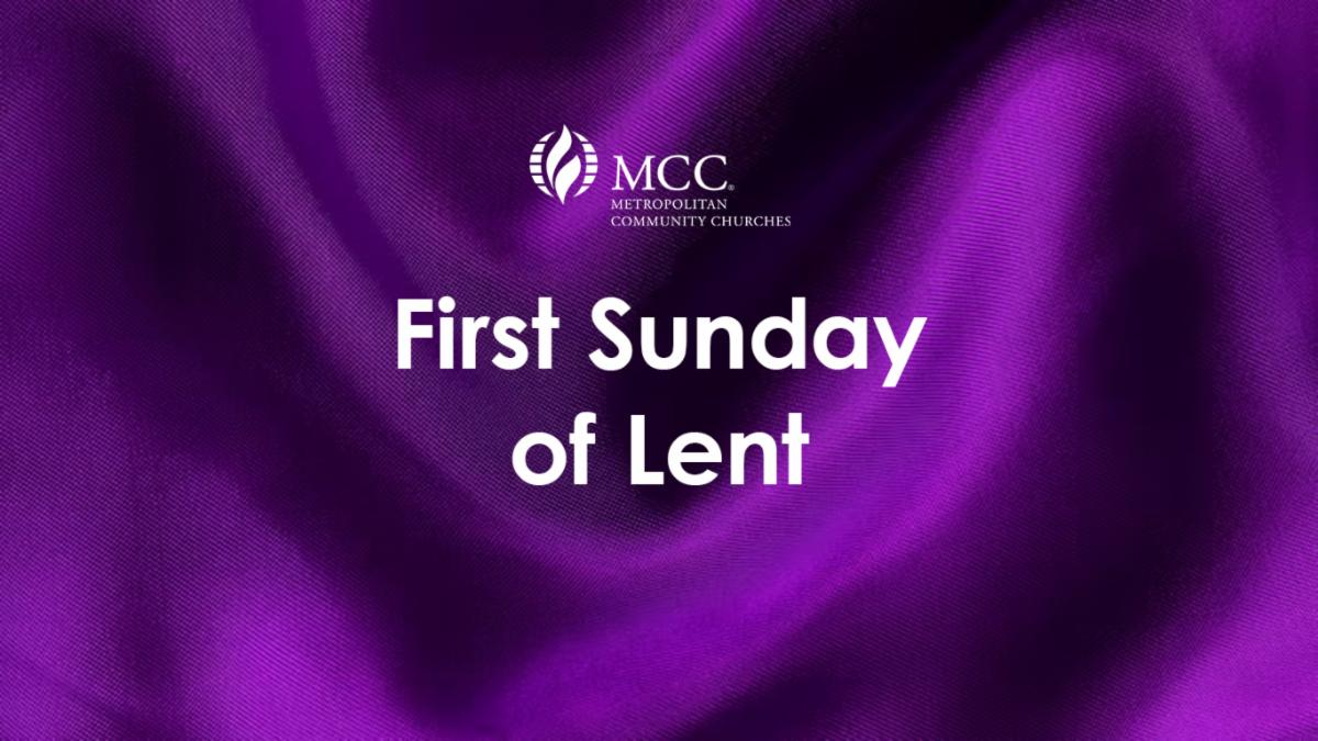 First Sunday in Lent